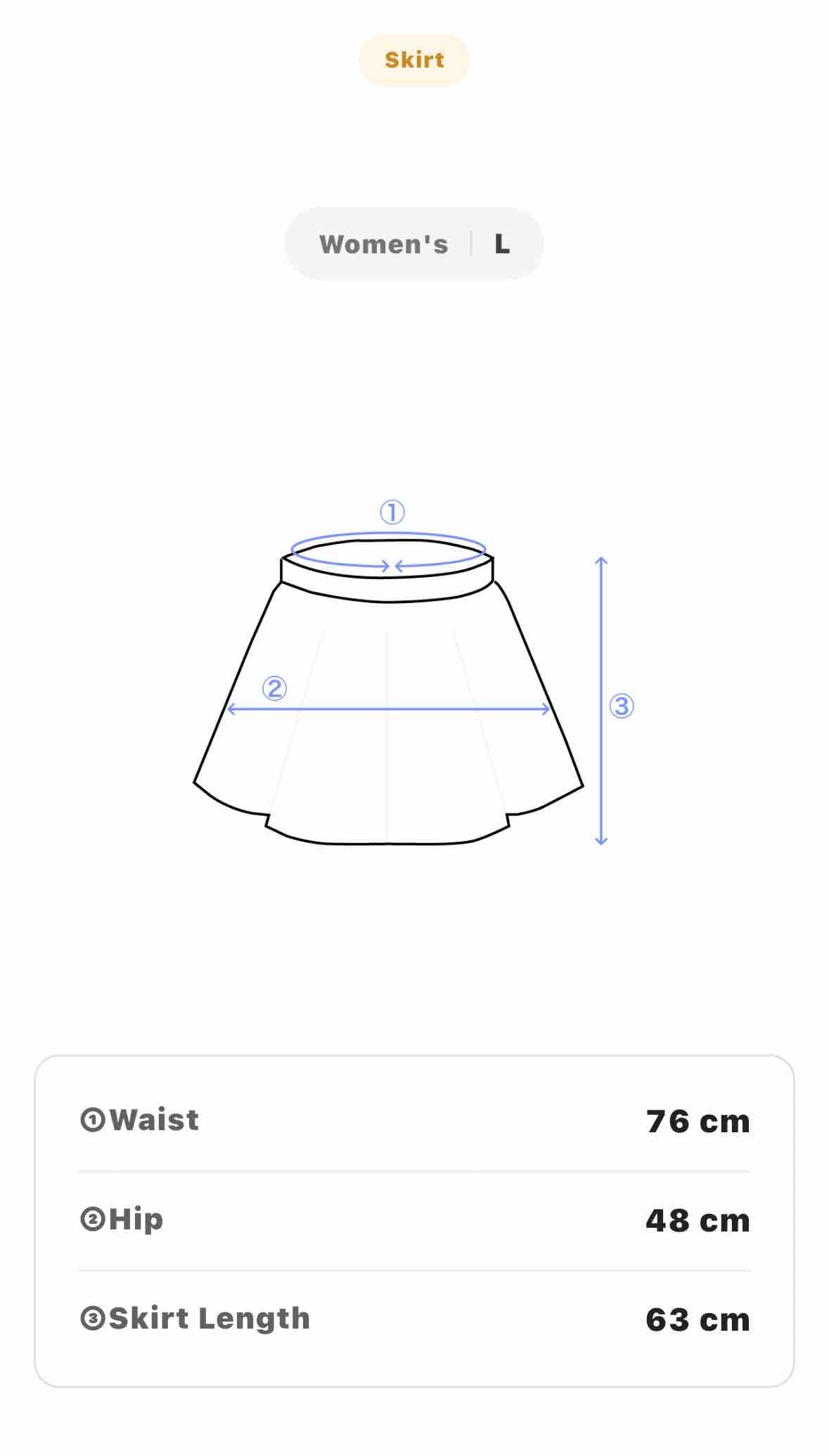 KappAhl Belted A-Line Denim Skirt