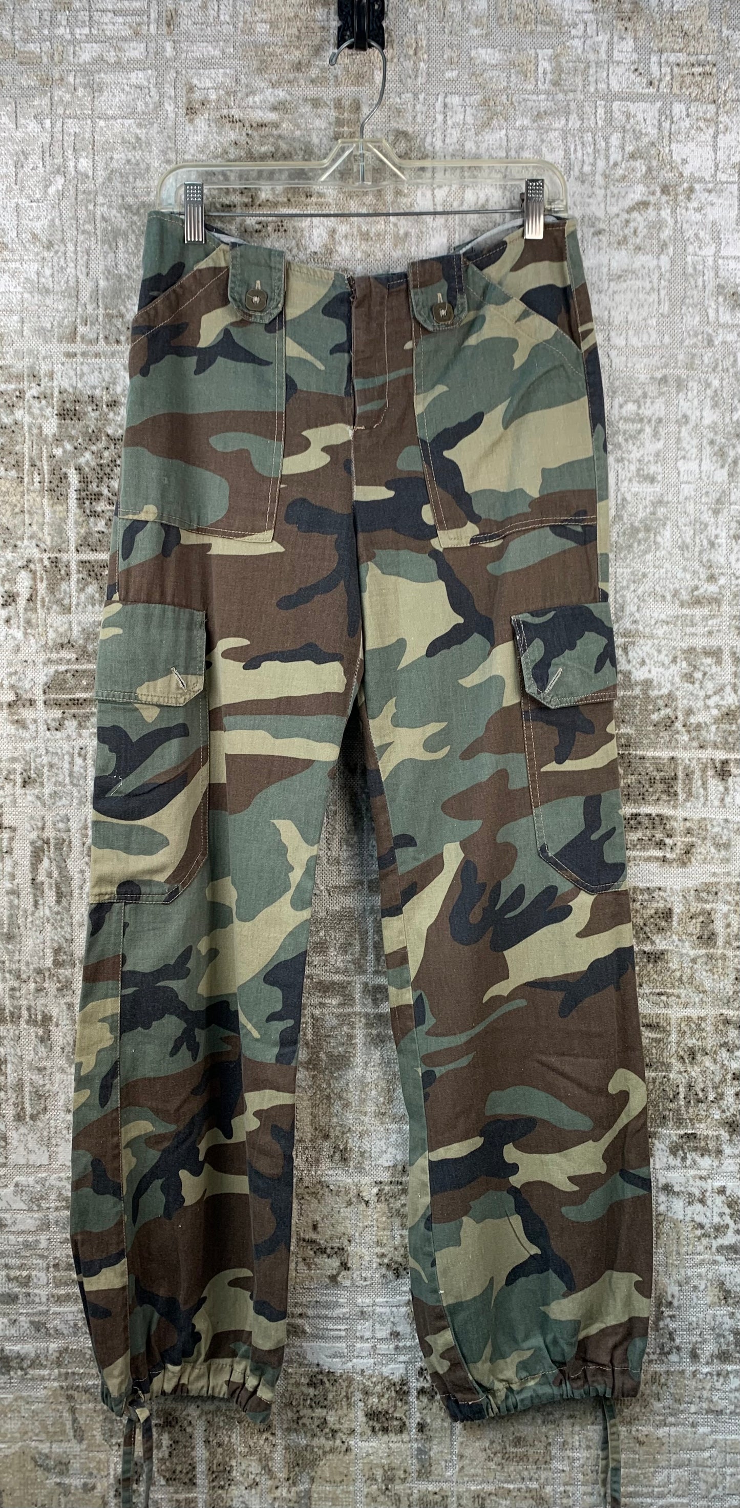 MODA TIMES Womens Army Design Cargo Pants