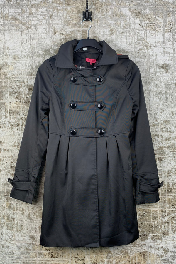 Womens Y2K Osley Black Napoleon Coat