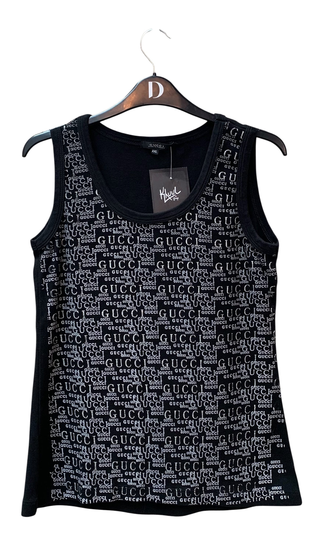 Gucci Monogram Logo Tank Top