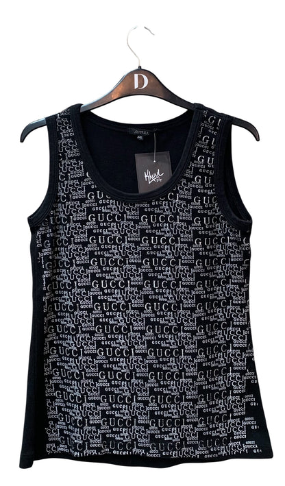 Gucci Monogram Logo Tank Top