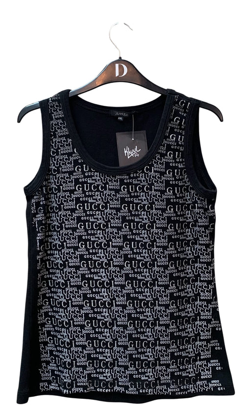 Gucci Monogram Logo Tank Top