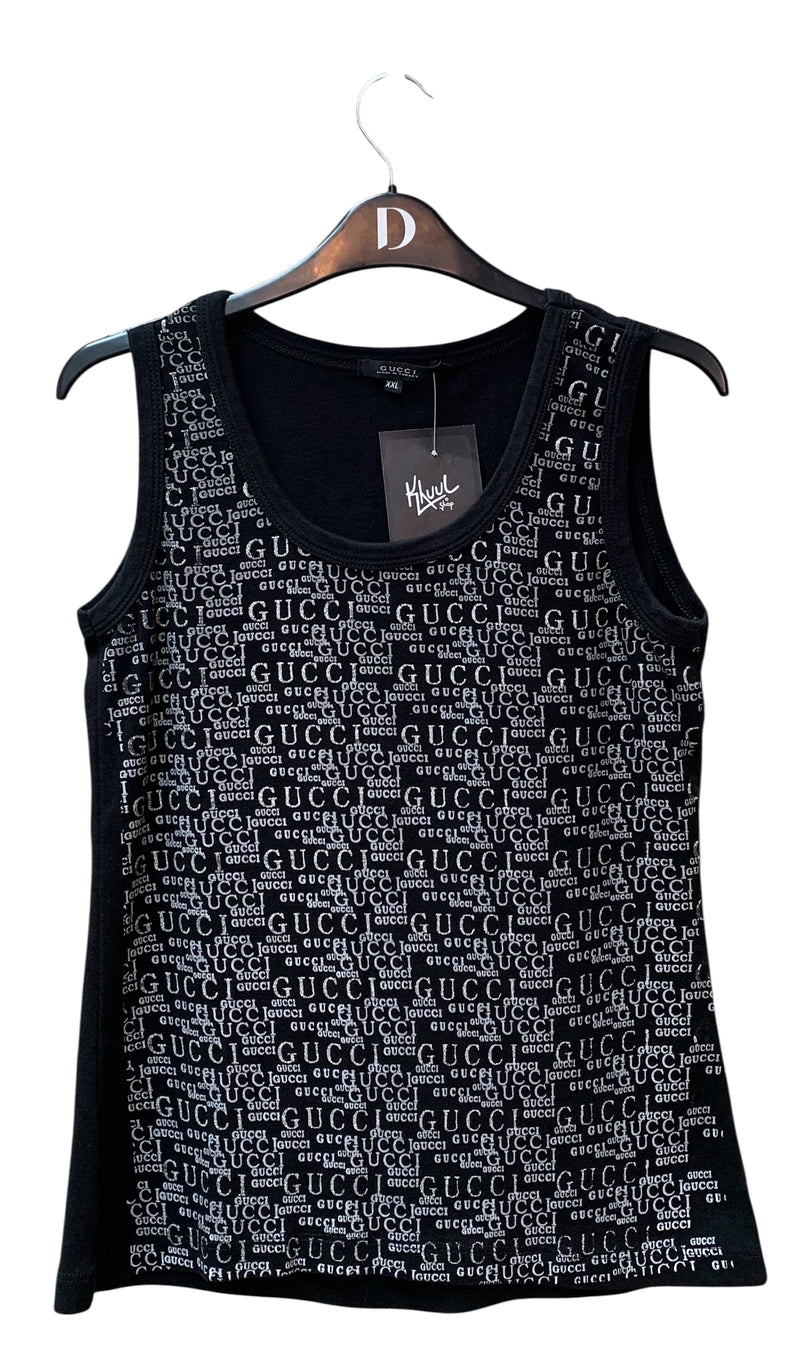 Gucci Monogram Logo Tank Top