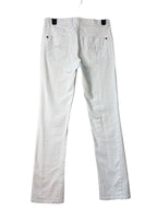 PRPS White Embroidered Straight Jeans