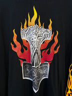 Santino Flame Thor's Hammer Long Sleeve Tee