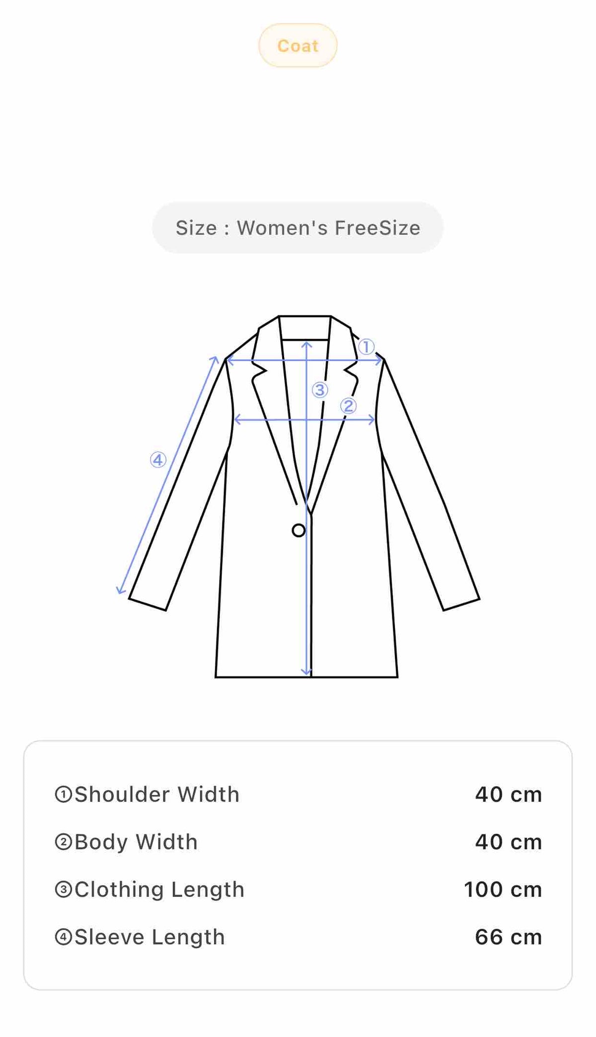 Women's Vintage Espirit Brown Wool Coat