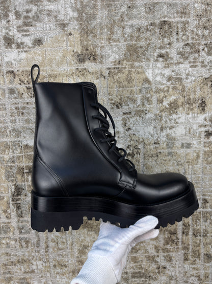 Valentino Garavani Lace-Up Combat Boots