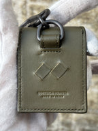 Bottega Veneta Leather AirPods Case Keychain