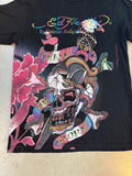 Ed Hardy Death Or Glory Tattoo Graphic Shirt