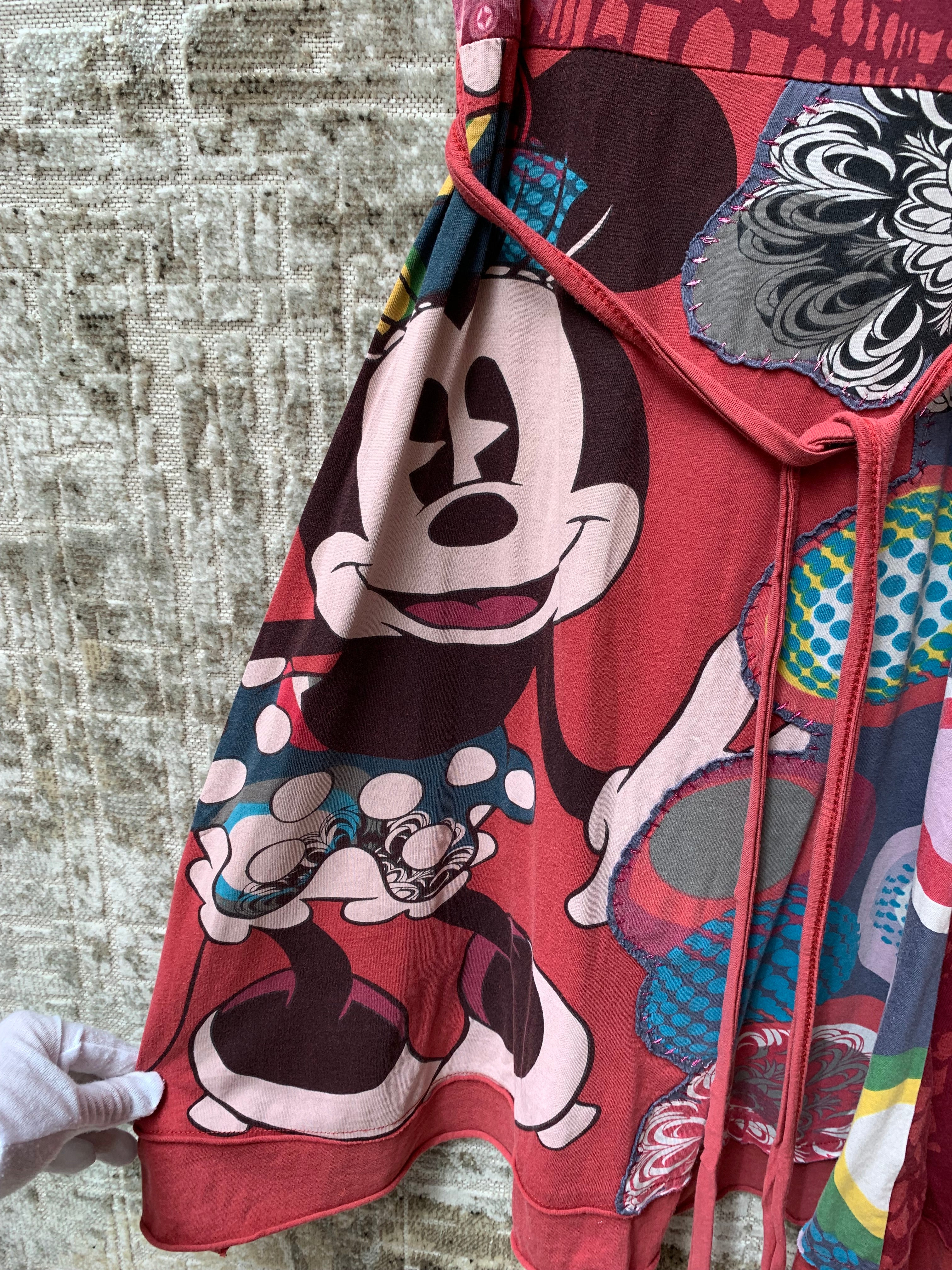 Desigual x Disney Mickey Print Slip Dress