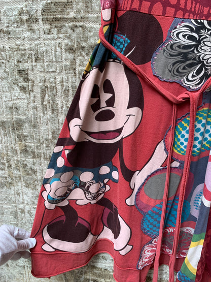 Desigual x Disney Mickey Print Slip Dress