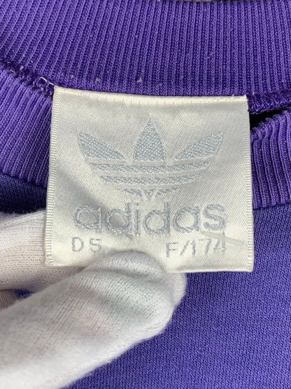 Unisex Vintage Adidas Graphic Purple Sweatshirt