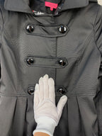 Womens Y2K Osley Black Napoleon Coat