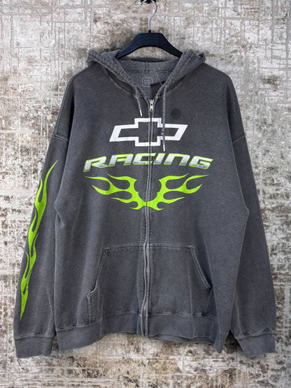 Mens Y2K Chevrolet GM Racing Hoodie