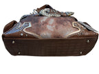 Western Rhinestone Buckle Shoulder Bag