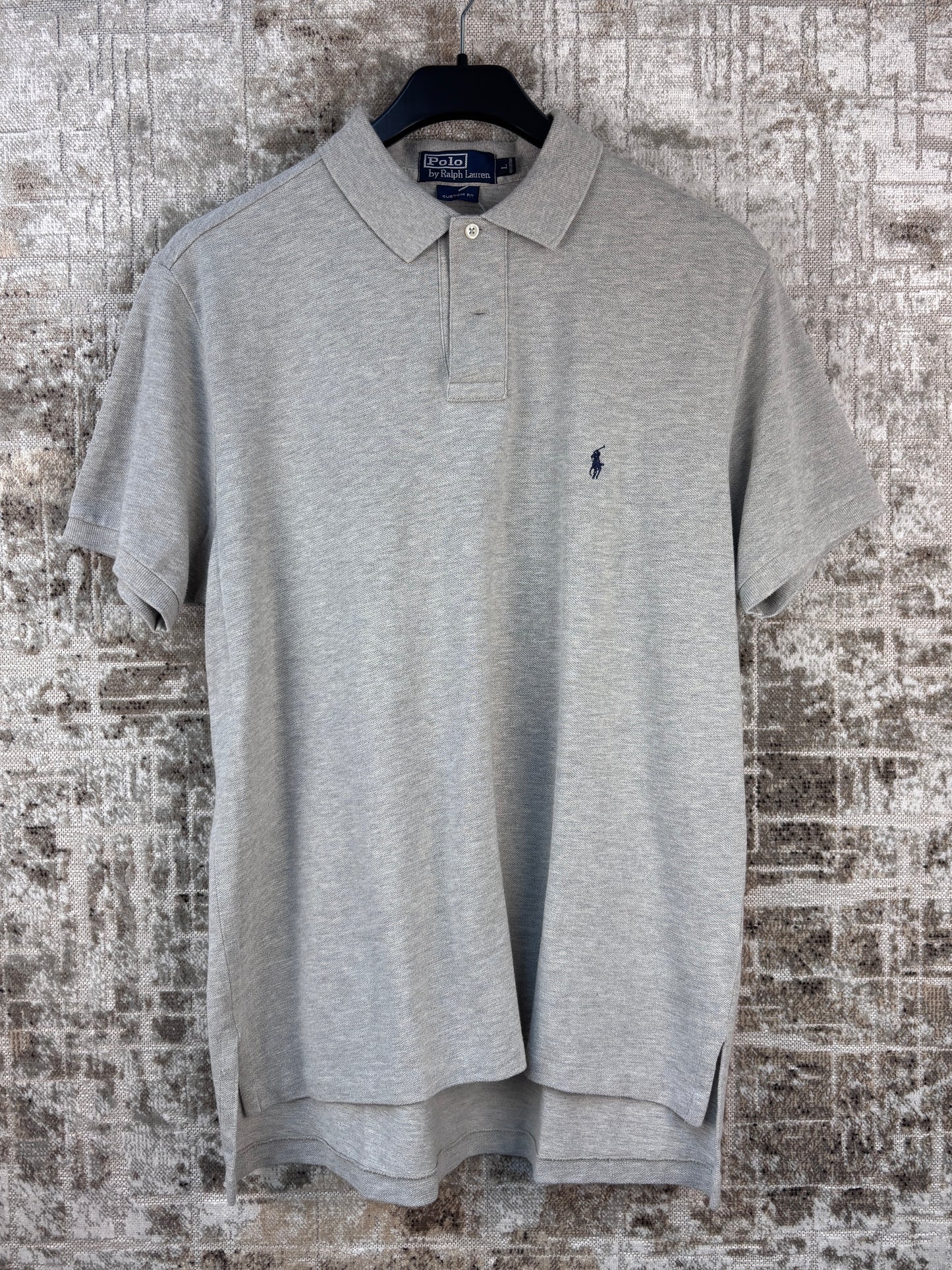 Men's Vintage Ralph Lauren Grey Polo Shirt
