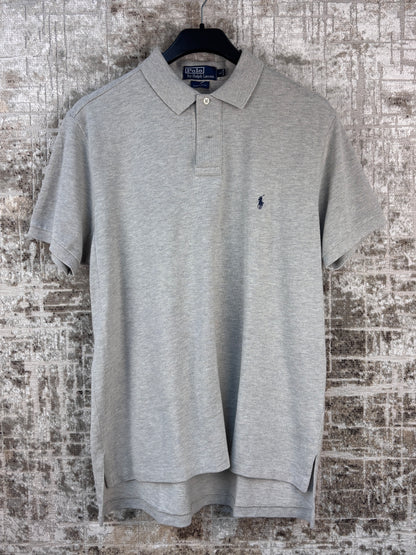 Men's Vintage Ralph Lauren Grey Polo Shirt