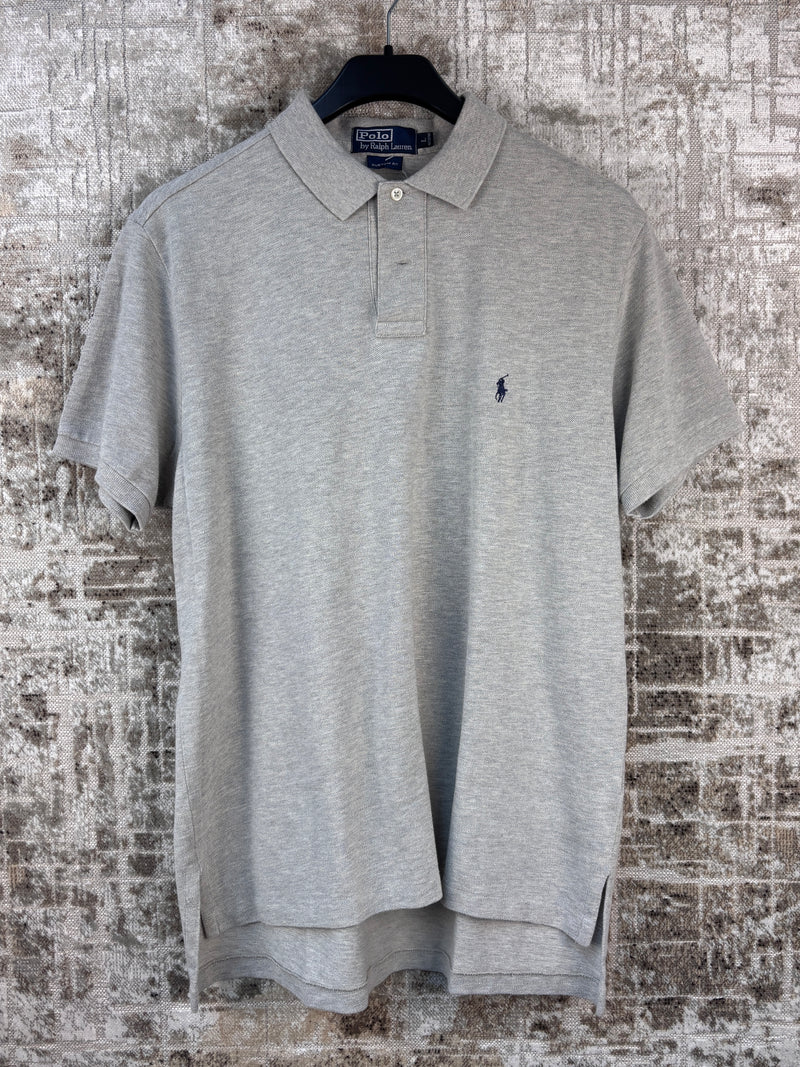 Men's Vintage Ralph Lauren Grey Polo Shirt