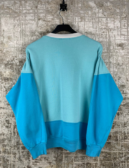 Men Vintage Adidas Colorblock Sweatshirt
