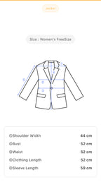 Womens Vintage Diana Galles Blue Jacket