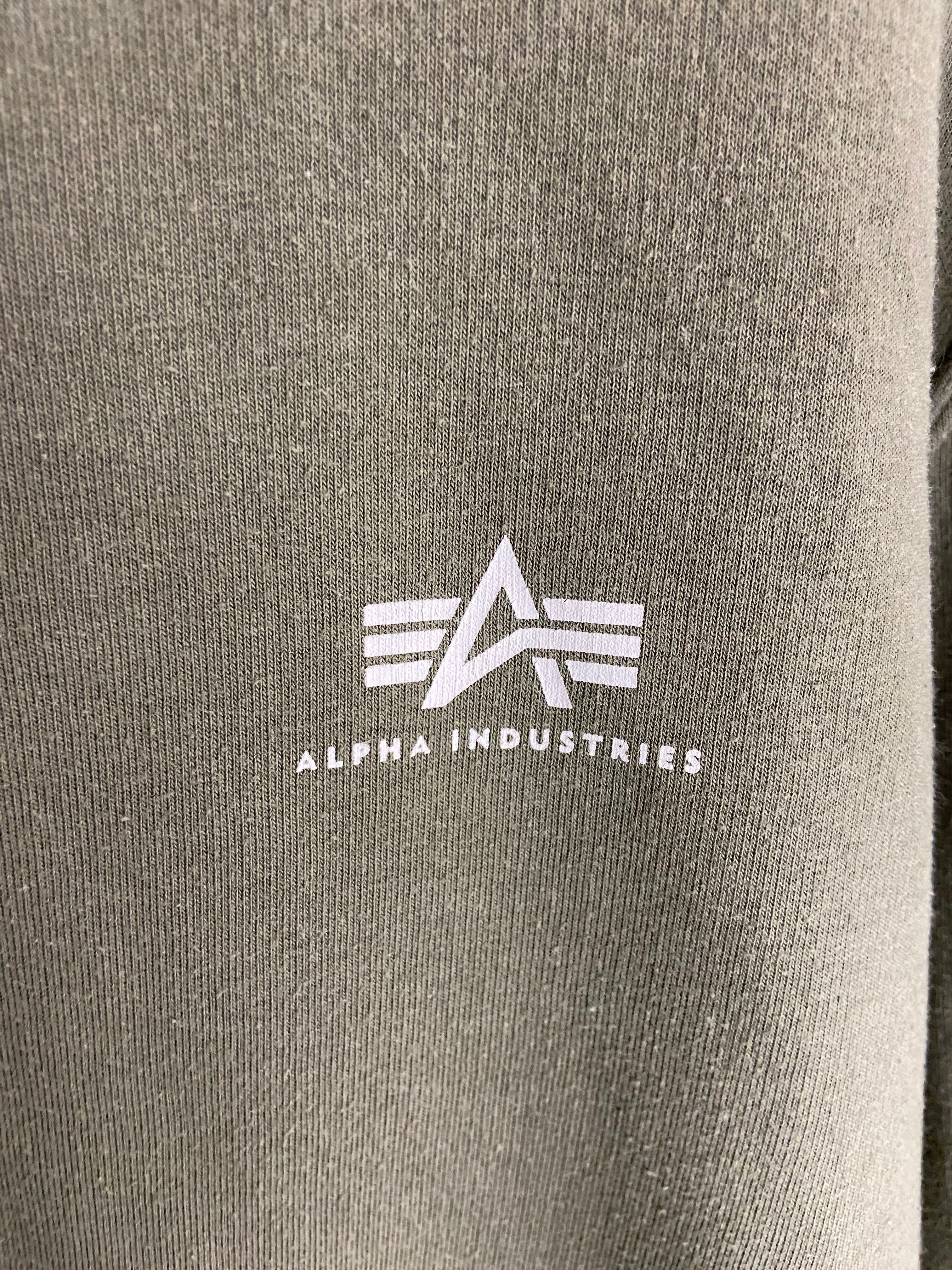 Alpha Industries Sweater Mens L Navy Cotton