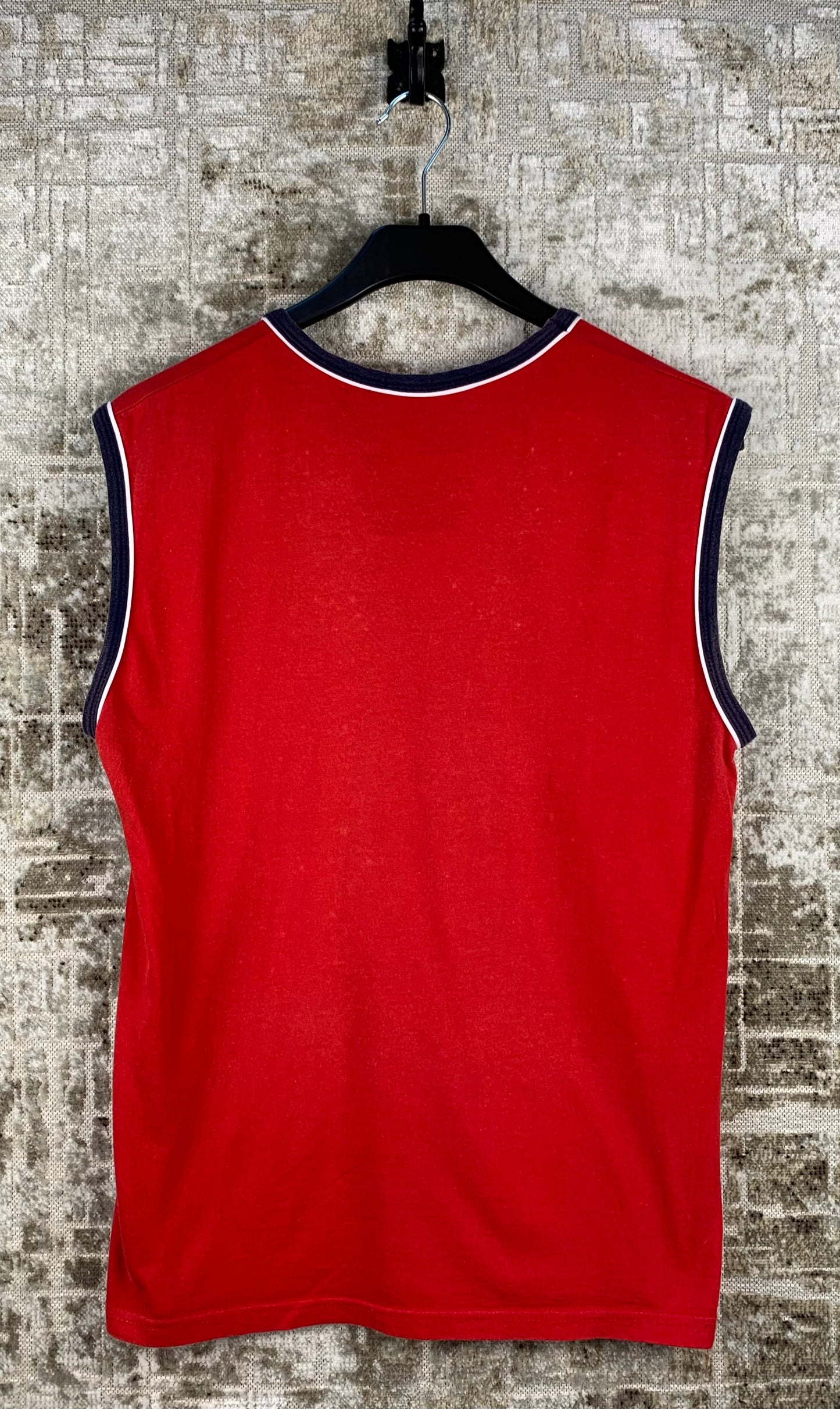 Mens Vintage Red Billabong Tank Top