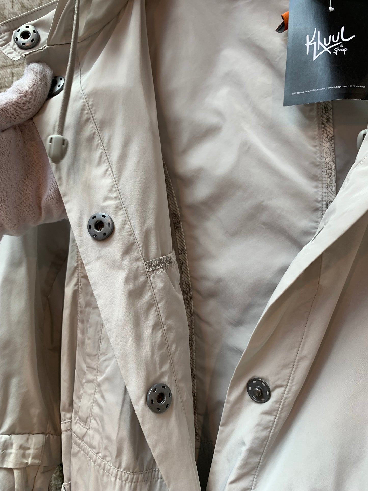 Cop.Copine Ligne Extreme Hooded Belted Coat