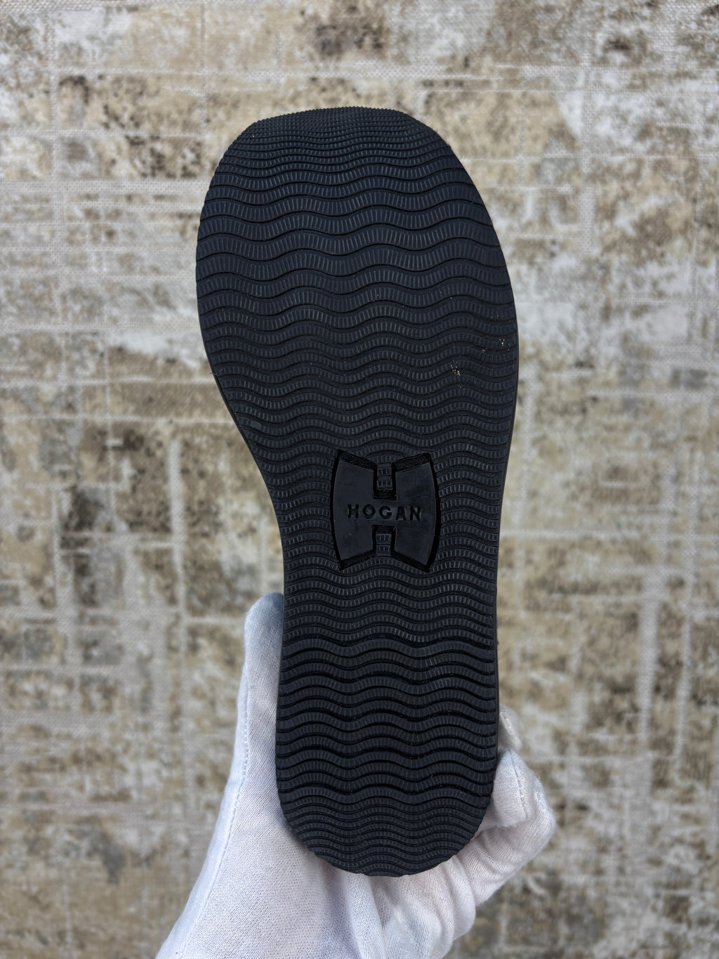 Hogan H466 Platform Lace Up Mules