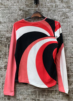 Custo Barcelona Y2K Graphic Long Sleeve Top