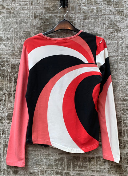Custo Barcelona Y2K Graphic Long Sleeve Top