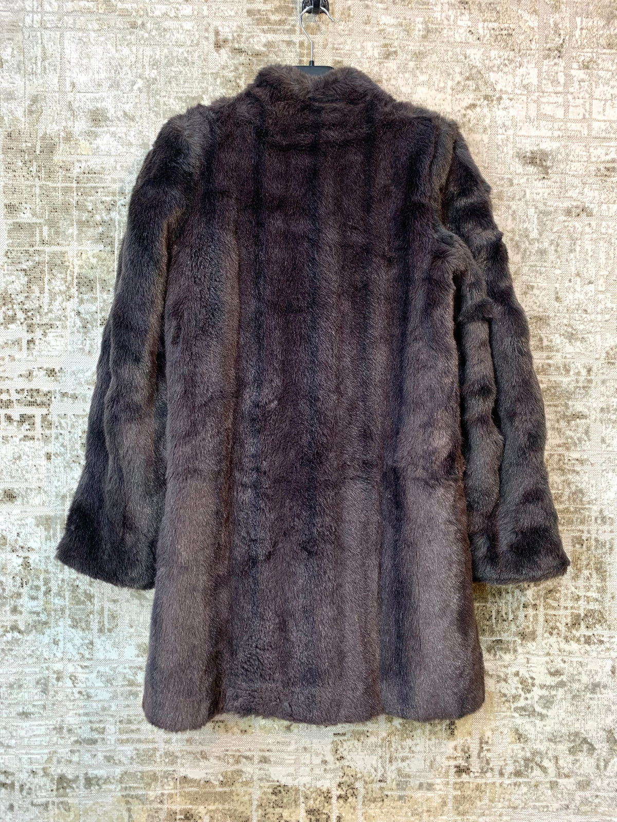 Michel Alexis Faux Fur Coat
