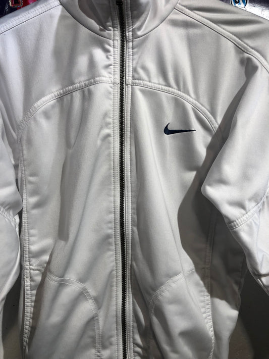 Nike White Track Jacket