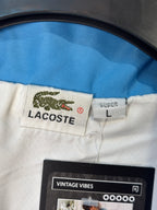 Lacoste Blue & White Zip Up Track Jacket