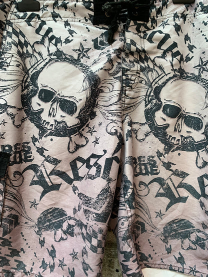 RSQ Rescue Sport Skull Print Board Shorts