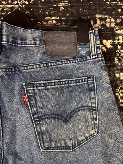 Men's Vintage Levi Strauss Washed Blue Jeans