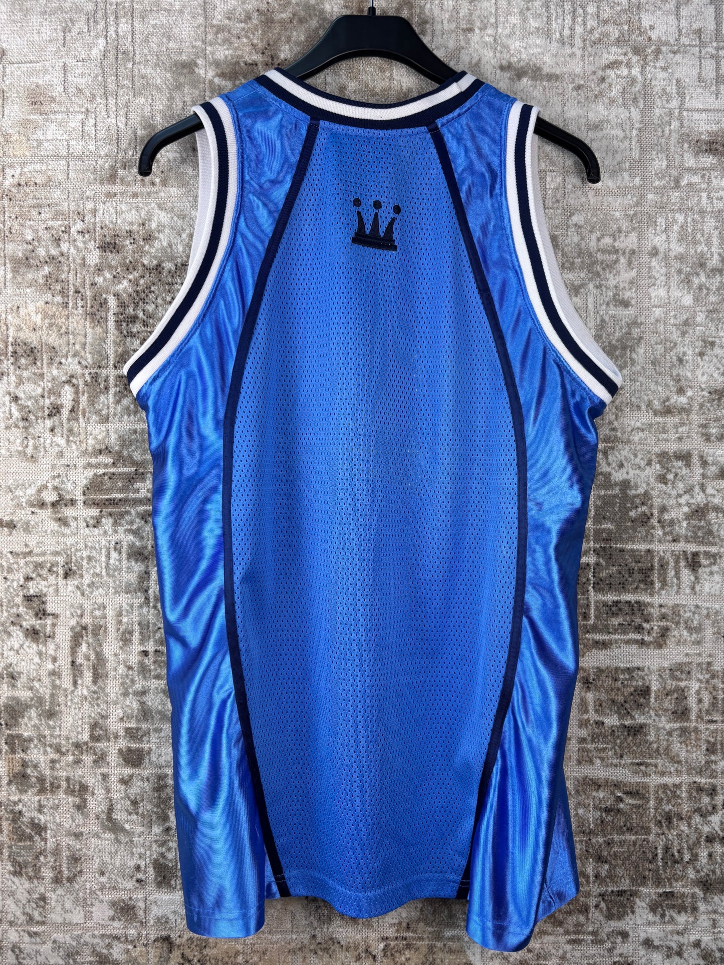 Mens Vintage Dada Supreme Blue Basketball Jersey