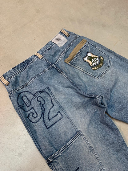 Vintage Men's Phat Farm Baggy Jeans