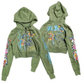 Army green butterfly