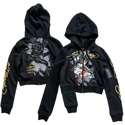 y2k Ed Hardy Printed Hoodies