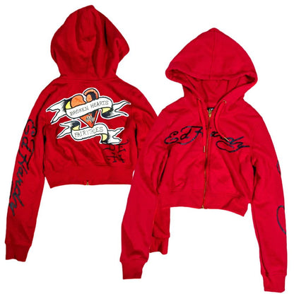 y2k Ed Hardy Printed Hoodies