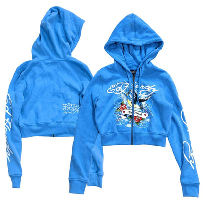 y2k Ed Hardy Printed Hoodies