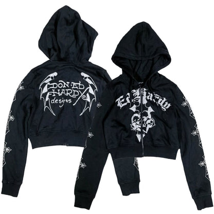 y2k Ed Hardy Printed Hoodies
