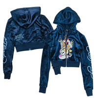 New blue skull top