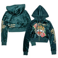 Dark green tiger head top