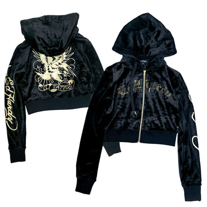 Ed Hardy Velour Hoodies + Pants