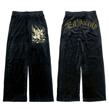 Ed Hardy Velour Hoodies + Pants