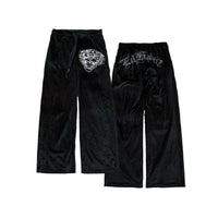New style black rhinestone pants