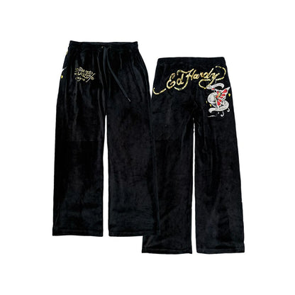Ed Hardy Velour Hoodies + Pants
