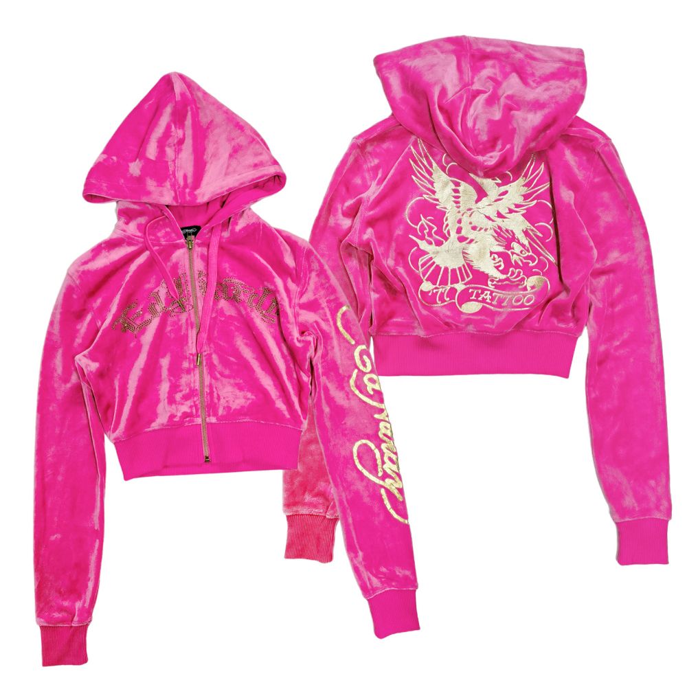 Pink rhinestone top