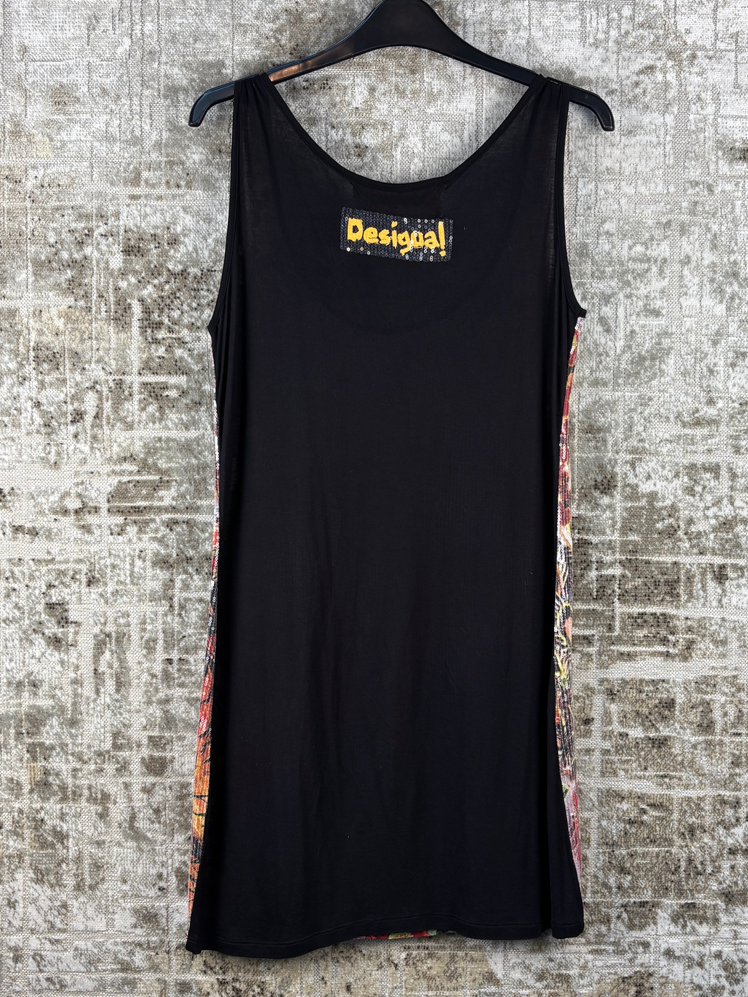 Women's Y2K Beaded Desigual Mini Dress